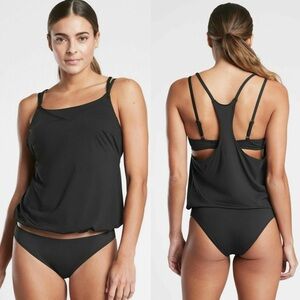 NWT Athleta Seascape Bra Cup Tankini Top 34 B/C Swimsuit Bathing Suit.  15